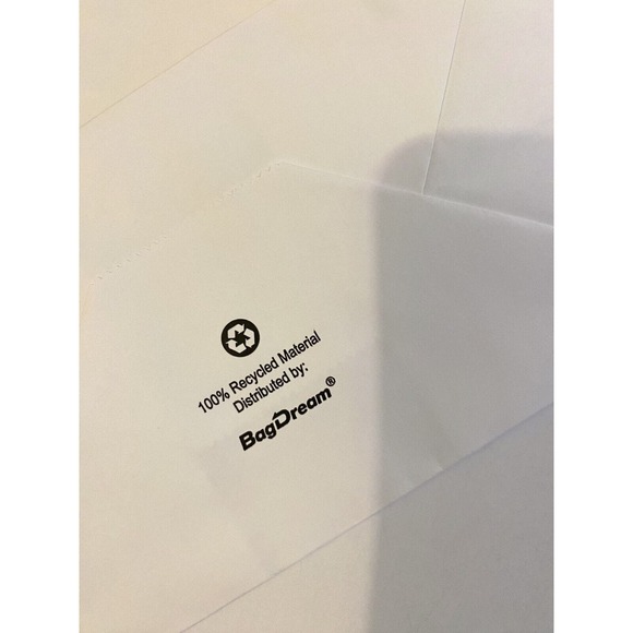 BagDream Paper Gift Bags with Handles ~ 8x4.25x10.5 ~ White ~ 18 Count - Picture 11 of 12